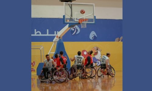 Bahrain wheelchair basketball team beat Oman at West Asian Paralympic Games
