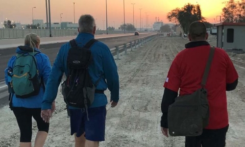 St Christopher’s School Bahrain performs charity work walk St Christopher’s School Bahrain performs charity work walk