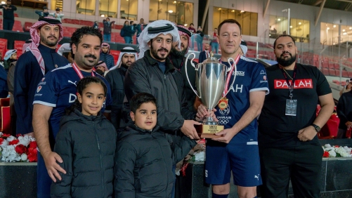 HH Shaikh Khalid bin Hamad Attends 'Unity Kickoff – Play for a Cause' Charity Match HH Shaikh Khalid bin Hamad Attends 'Unity Kickoff – Play for a Cause' Charity Match