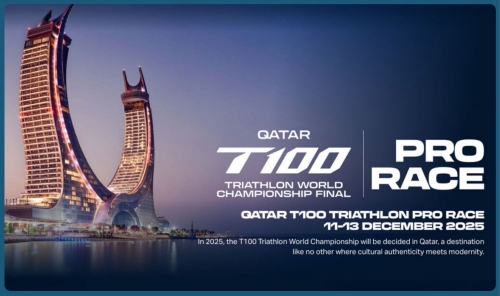 Qatar to host T100 Triathlon World Championship Final again in Lusail City Qatar to host T100 Triathlon World Championship Final again in Lusail City