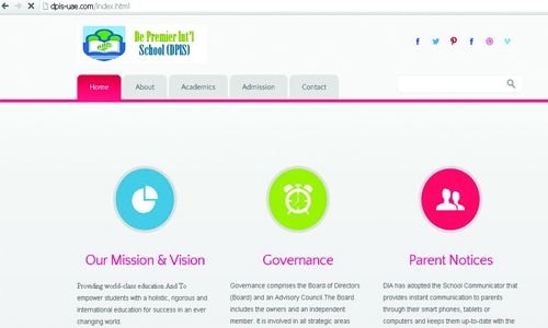 Conmen target teachers  with fake school website