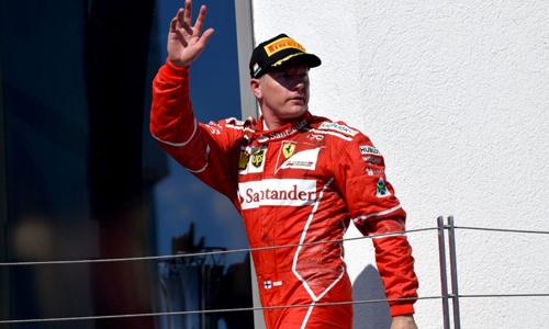 Raikkonen on top after opening practice Raikkonen on top after opening practice