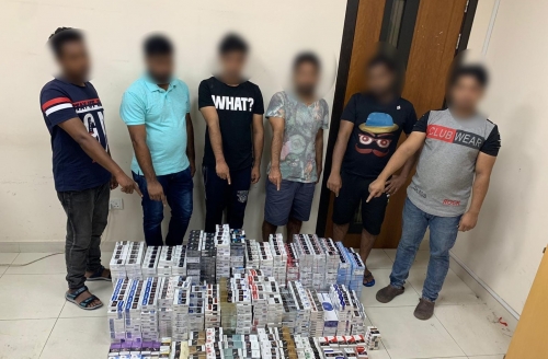 Six detained for stealing cigarettes worth BD22,000