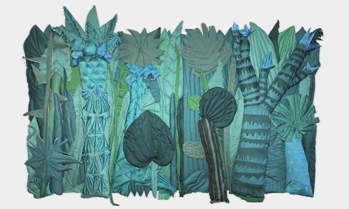 Artist interweaves feminist ideals with textiles