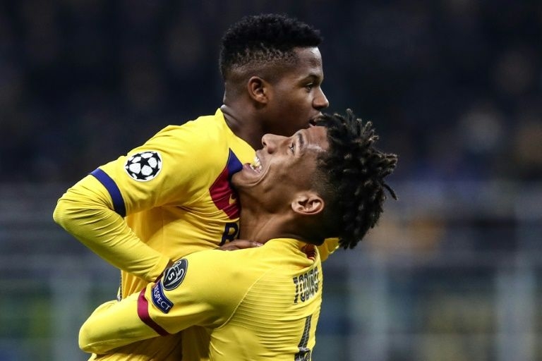 Fati makes history as Barca send Inter crashing out of Champions League