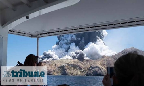 New Zealand Volcano erupts without warning