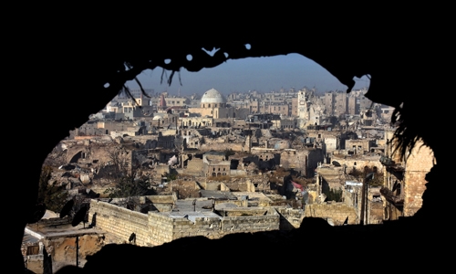 Caught in the middle of the Aleppo maelstrom Caught in the middle of the Aleppo maelstrom