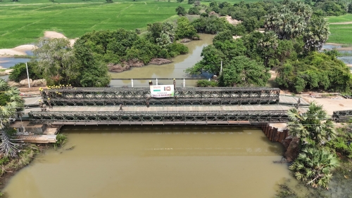 India inaugurates emergency bridge in cyclone-hit Sri Lanka