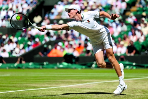 Sinner eyes Djokovic showdown after moving into Wimbledon semis