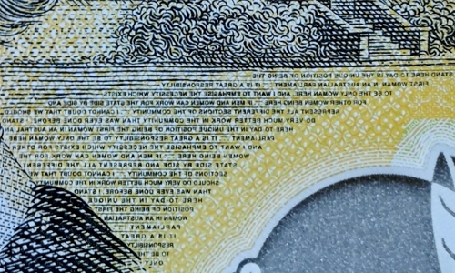 Typo on Aussie $50 brings blushes for central bank