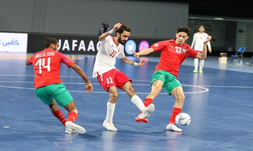 البحرين تخسر كأس العرب لكرة الصالات |  المدرج اليومي