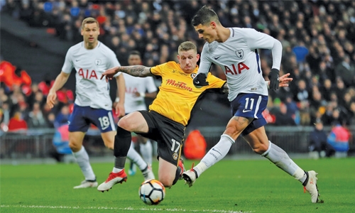 Tottenham end Newport’s run