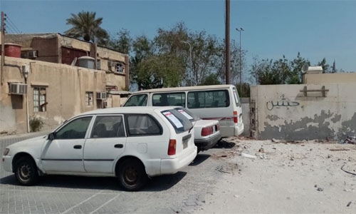 Abandoned cars on the streets of Bahrain a silent threat to the environment 