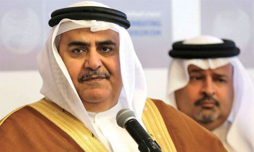 Bahrain FM slams Iran’s aggression Bahrain FM slams Iran’s aggression