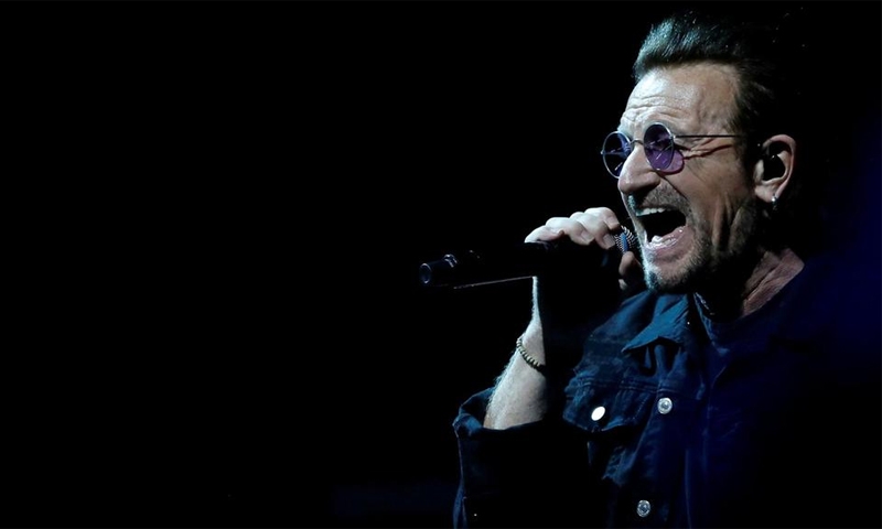 Bono says 'back to full voice', U2 tour will resume