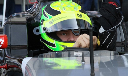 Schumacher Jnr just misses podium place Schumacher Jnr just misses podium place