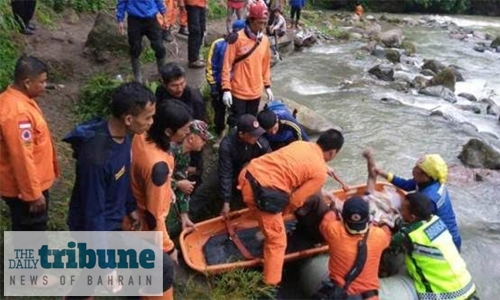 At least 28 dead in Indonesia bus plunge At least 28 dead in Indonesia bus plunge