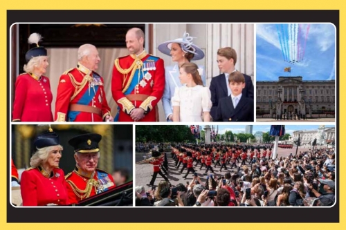 Trooping the Colour marks King’s official birthday