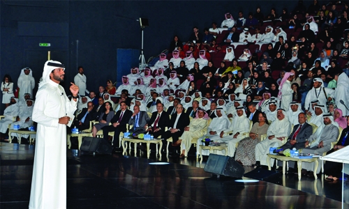 Shaikh Nasser inaugurates International Youth Conference Shaikh Nasser inaugurates International Youth Conference