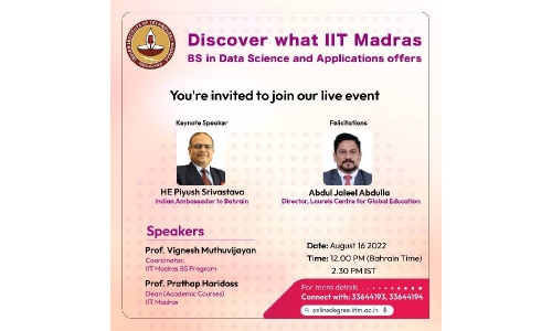 IIT Madras to launch exam centre in Bahrain tomorrow