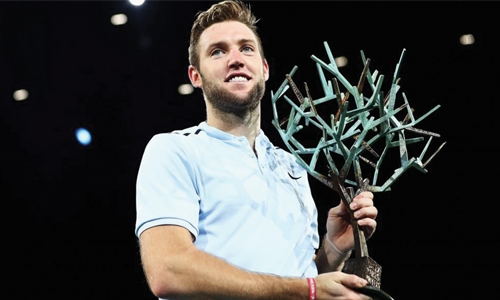 Jack Sock clinches Paris Masters title Jack Sock clinches Paris Masters title