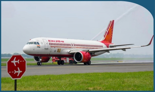 Air India Flight Returns to Delhi After Engine Fire Warning