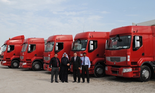 TCS adds new trucks to its vehicle lineup in Bahrain TCS adds new trucks to its vehicle lineup in Bahrain