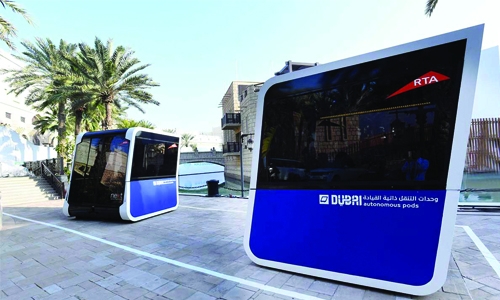 Dubai tests autonomous pods in drive for smart city