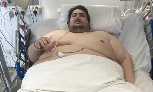 The great weight escape! 50 stone Briton, a takeaway food app addict The great weight escape! 50 stone Briton, a takeaway food app addict