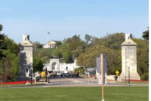 Survey work begins for contested Trump Triumphal Arch project in Washington Survey work begins for contested Trump Triumphal Arch project in Washington