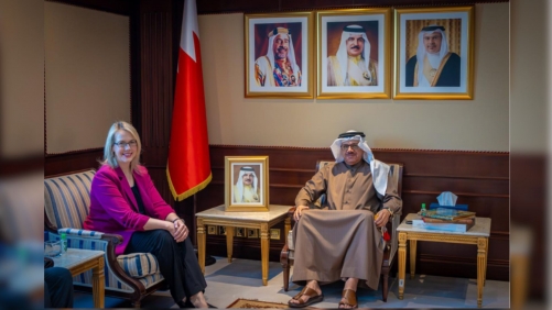 FM Al Zayani Meets US Ambassador to Discuss Security Cooperation