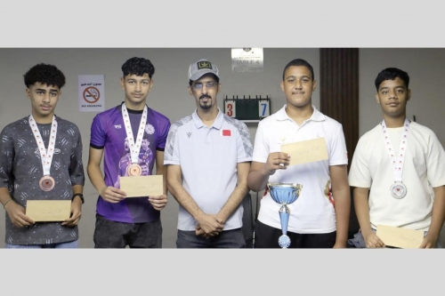 Al Malki wins Under-18 billiards title Al Malki wins Under-18 billiards title