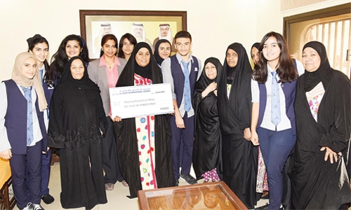 AI Noor students show charity