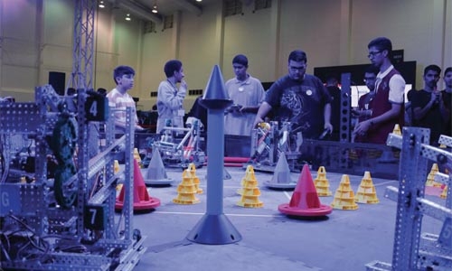 Bahraini robots all set for battle