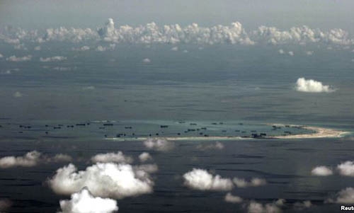 China lands two more planes in disputed South China Sea: state media China lands two more planes in disputed South China Sea: state media