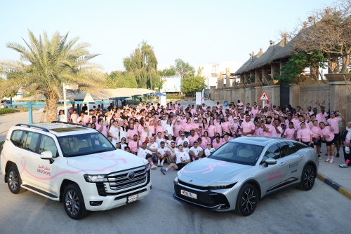 Toyota Bahrain and “Not a Cult” host Charity Run in Support of Think Pink