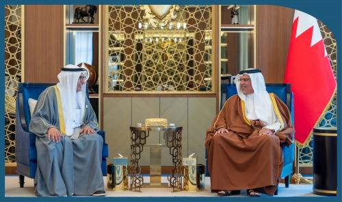 HRH the Crown Prince Meets Newly Elected Bahraini Journalists Association Board HRH the Crown Prince Meets Newly Elected Bahraini Journalists Association Board