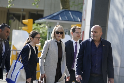 Trump denies rape allegation in video testimony played in court Trump denies rape allegation in video testimony played in court