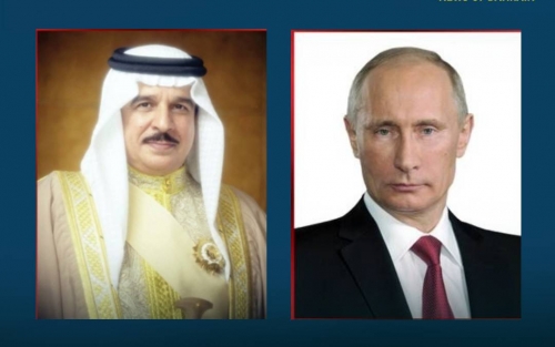 Bahrain King tells Russian President to activate dialogue, negotiations for lasting  peace