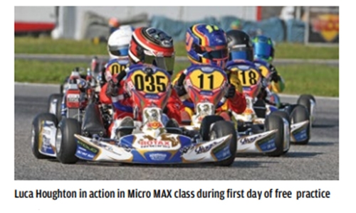 Mixed fortunes for Team Bahrain drivers during first day in Italy