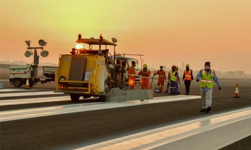 Bahrain International Airport completes crucial airfield maintenance work