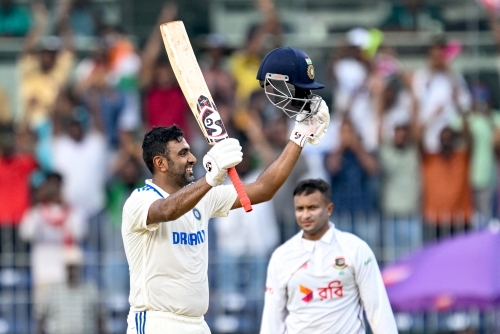 Ashwin rescues India with century :Ravichandran Ashwin’s ton helps India recover to 339-6 against Bangladesh on day one of first Test Ashwin rescues India with century :Ravichandran Ashwin’s ton helps India recover to 339-6 against Bangladesh on day one of first Test