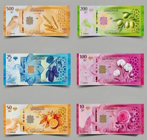 Syria Unveils Redesigned ‘Faceless’ Currency, Drops Assad-Era Imagery