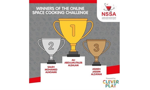 Online Space Cooking Challenge winners announced