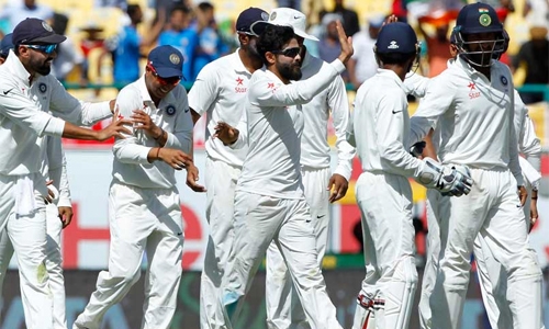 India thrash Australia to clinch Test series