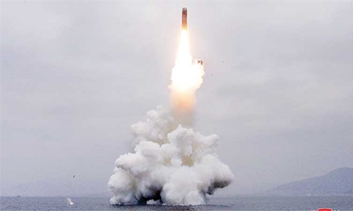 N. Korea says fired ‘new’ sub-launched missile