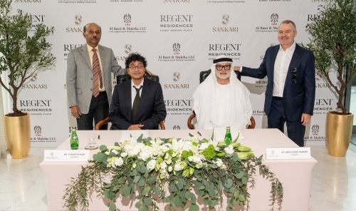 Sankari Breaks Ground on World’s First Standalone Regent Residences in Dubai Sankari Breaks Ground on World’s First Standalone Regent Residences in Dubai