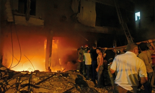 Explosion shocks Lebanese capital