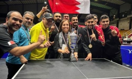 Golden sweep for Bahrain’s table tennis team at West Asia Championship