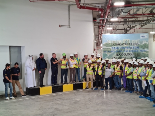 Nass Contracting, Al Sahel Hotel and Resort project achieve 4-million-man hours without LTI